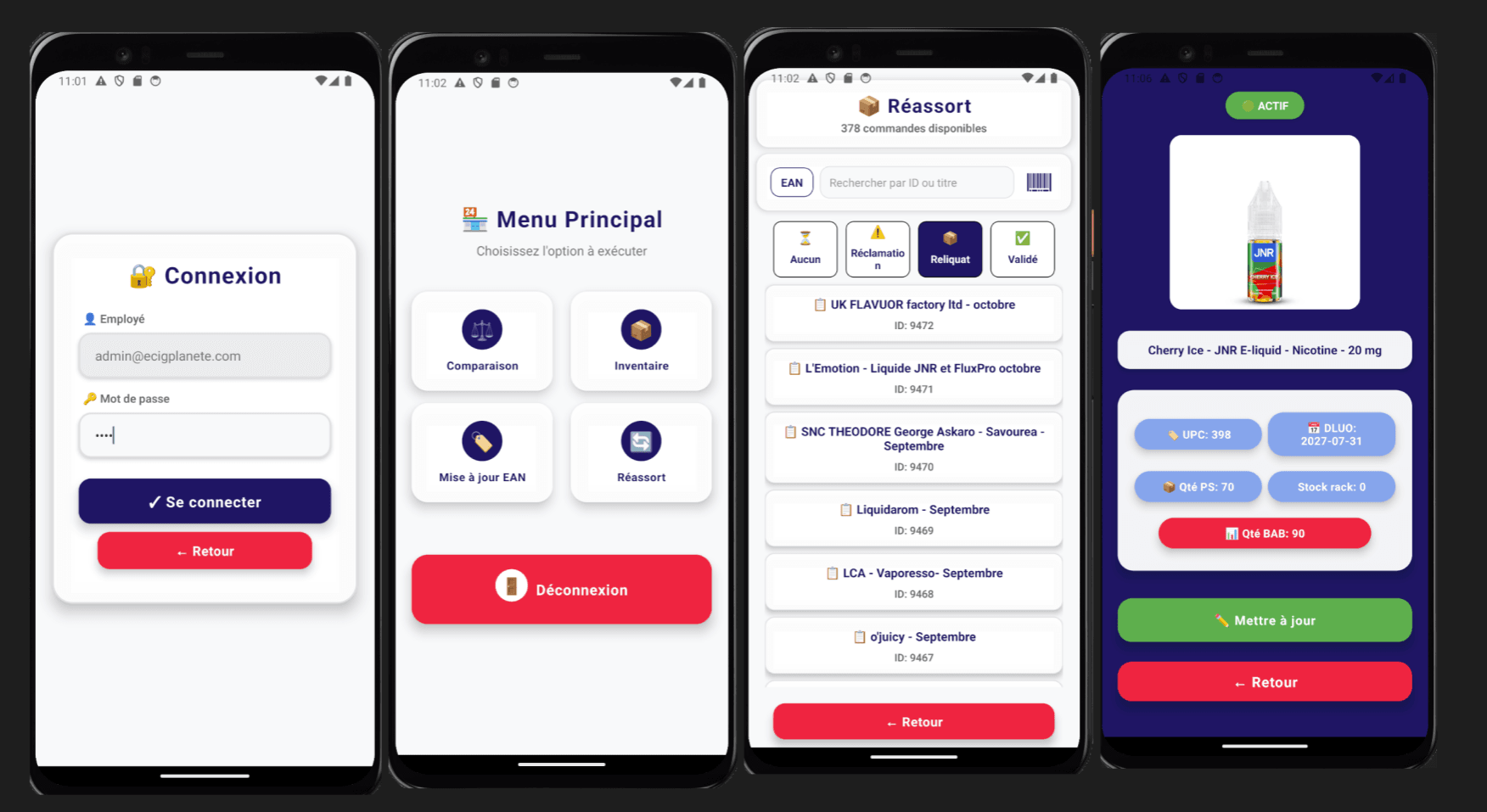 App Mobile Gestion Stock